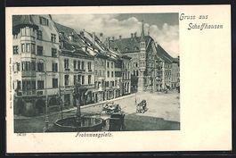 Schaffhausen, Apotheke zur Taube am Froh