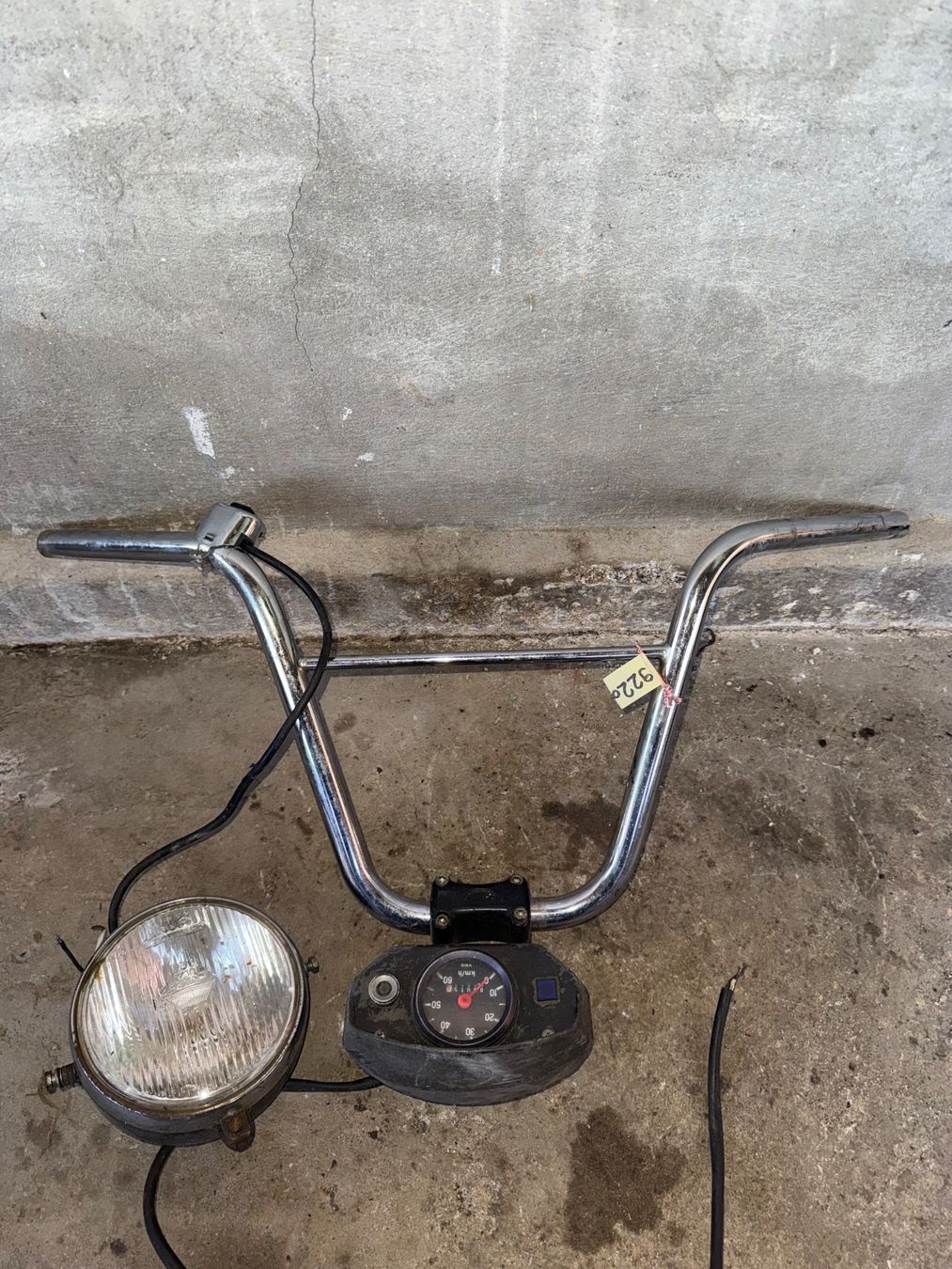 Sachs Parti ricambio per ciclomotori: Sachs 503 Mofa Cockpit mit Lenker und Lampe – Usato da Fahrni b. Thun venduto da berger_tuning34