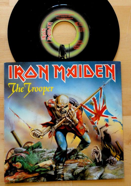 SI IRON MAIDEN the trooper 1983 mint rar Cover (Gebraucht) in Kesswil ...