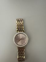 Damenuhr Michael Kors goldfarben mit Steinen