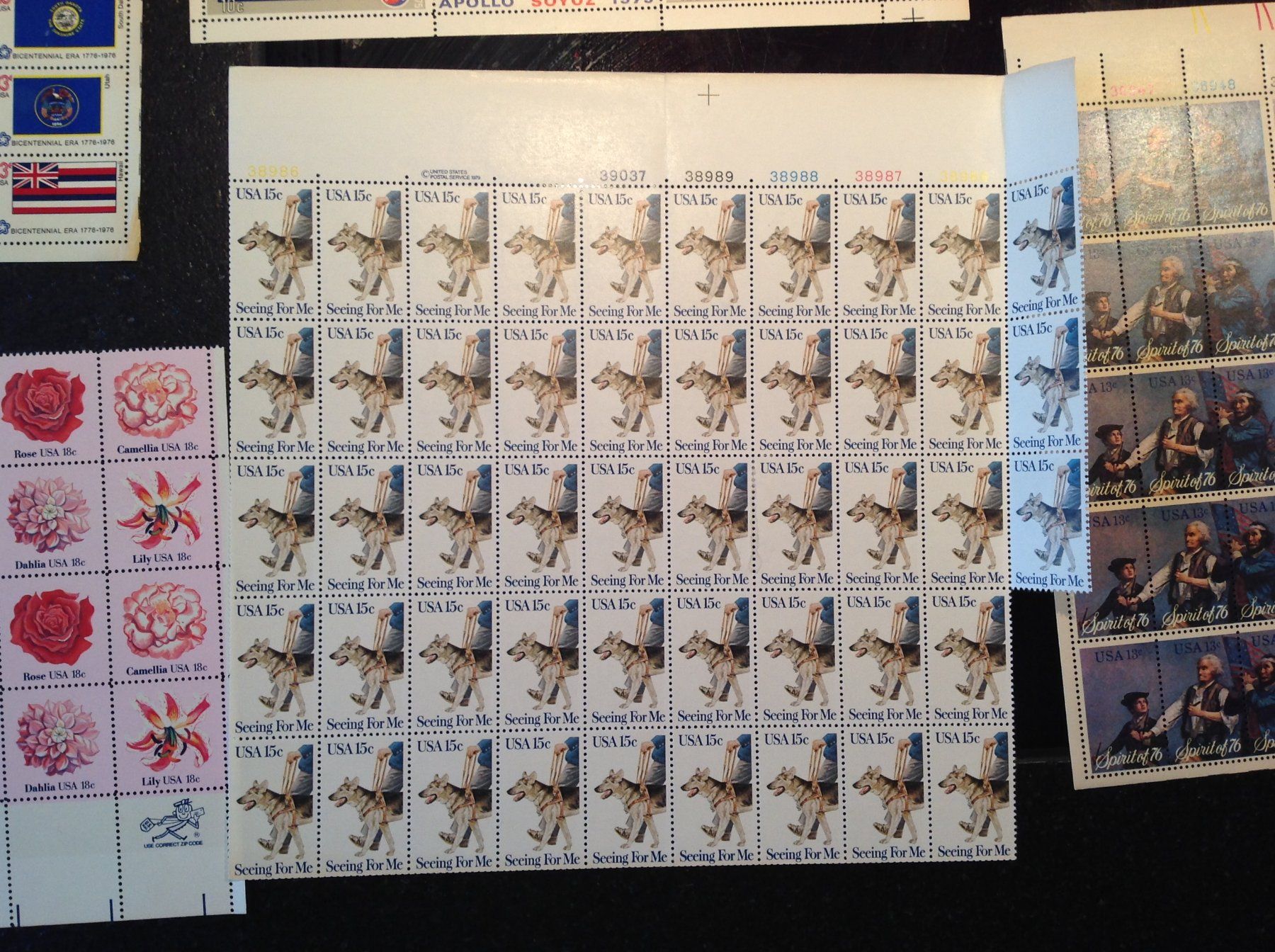 Alle Briefmarken: timbre USA ** – Gebraucht aus Vuiteboeuf von broticaire 7