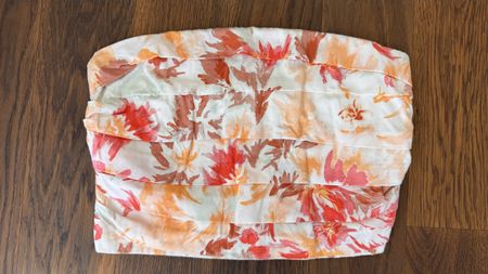 Tube Top „Abercrombie & Fitch“ Blumenmuster Gr.S