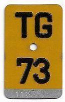 Mofanummer Töffli Thurgau TG 73