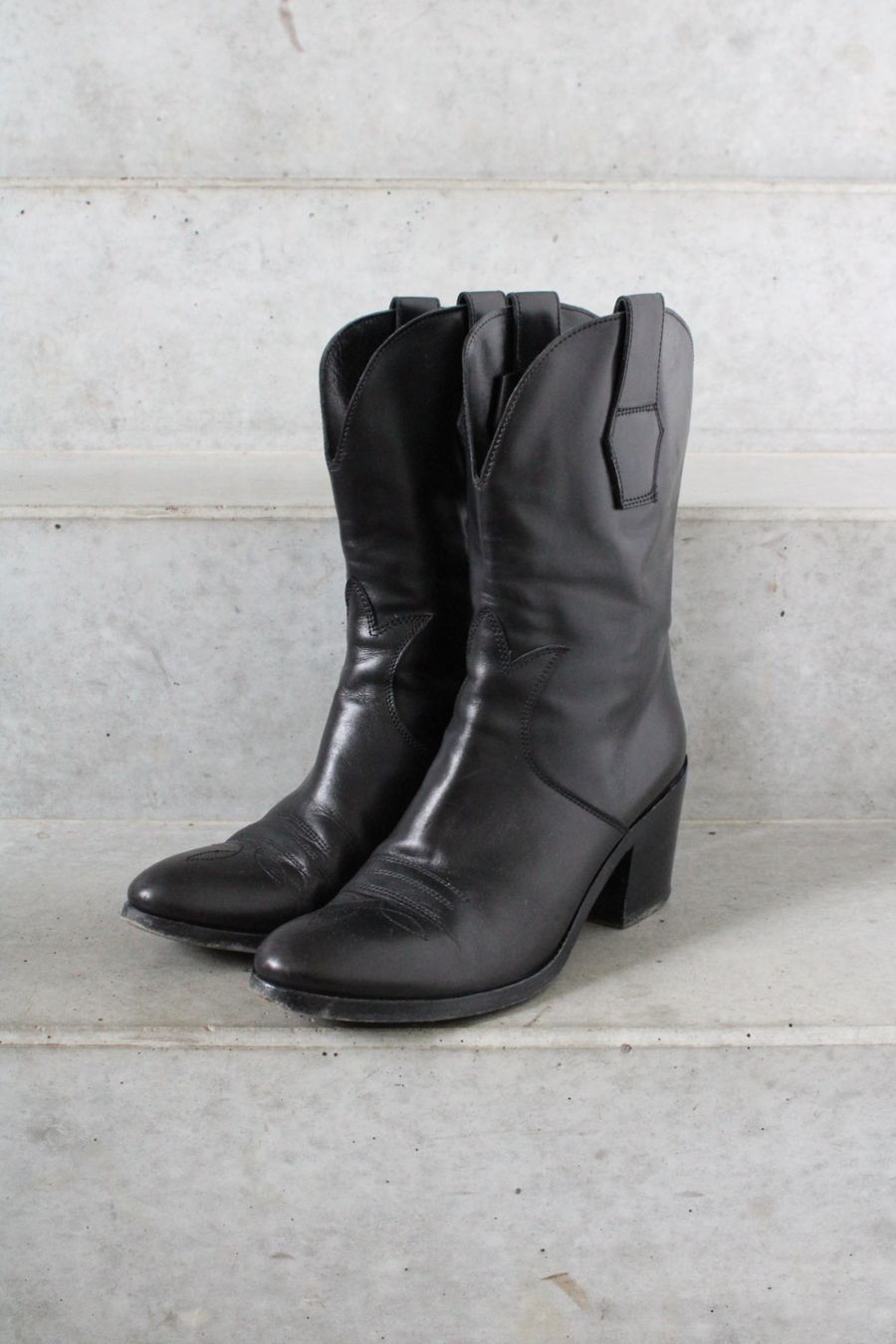 Sendra Scarpe da donna: Leather Cowboy Boots – Usato da St. Gallen venduto da look-twice