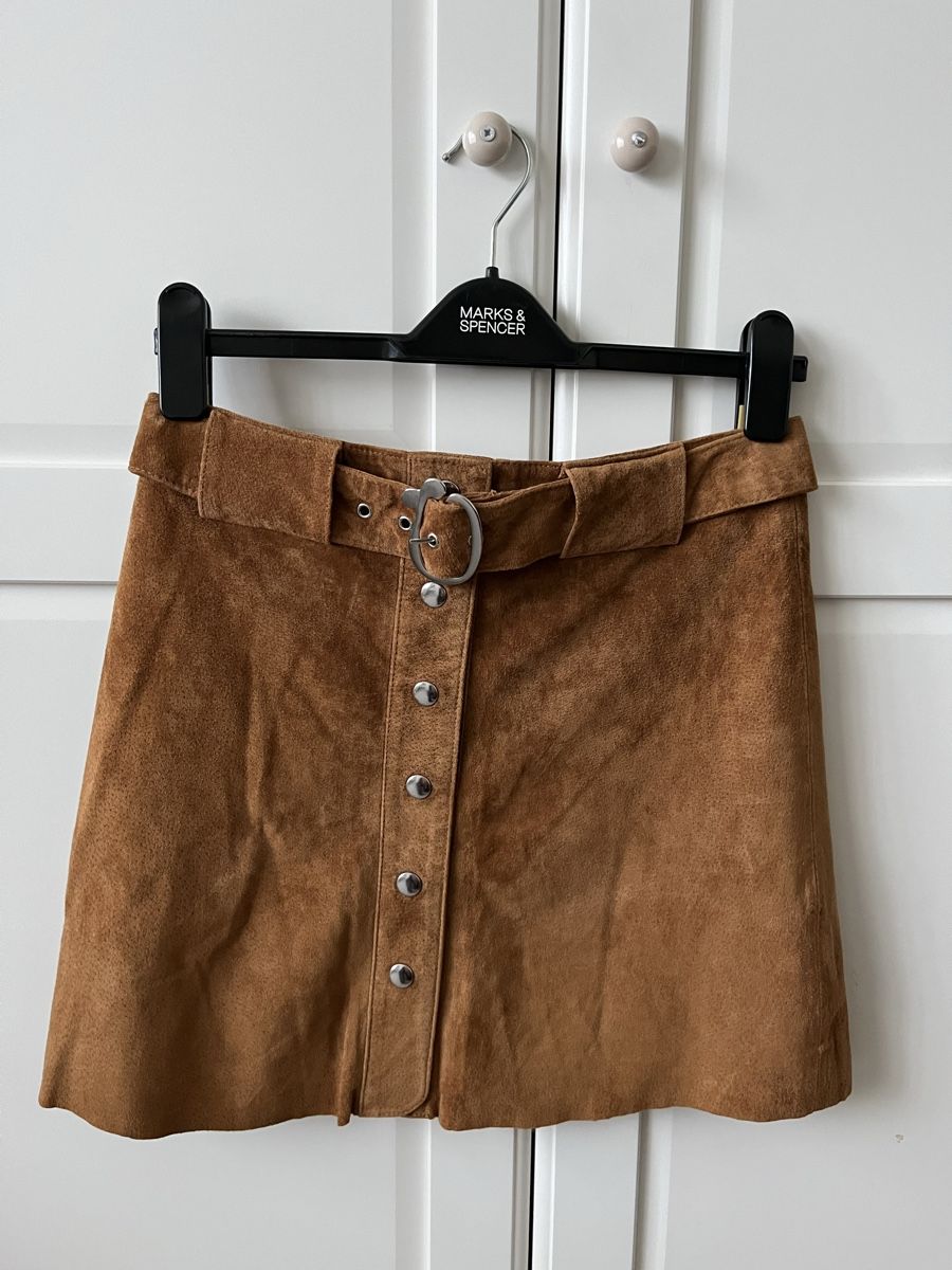 Zara Gonne: Wildleder Rock – Nuovo (secondo la descrizione) da Allschwil venduto da eyl_bb8q 1