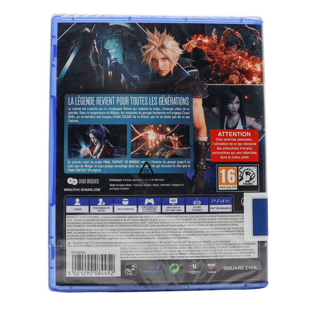 Giochi: Final Fantasy VII Remake - PS4 - NEW – Nuovo e nell'imballaggio originale da Paudex venduto da dindeboy 1