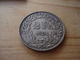 (D2) 2 Franken 1921