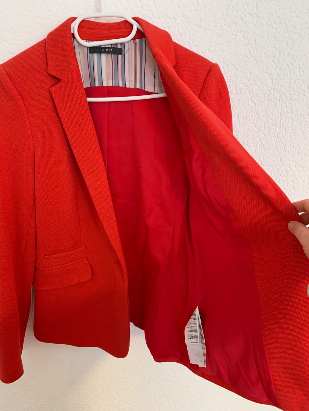 Esprit Giacche: Esprit Blazer Jacke rot Gr. 36 / S – Usato da Fislisbach venduto da KolibriSecondhand 6
