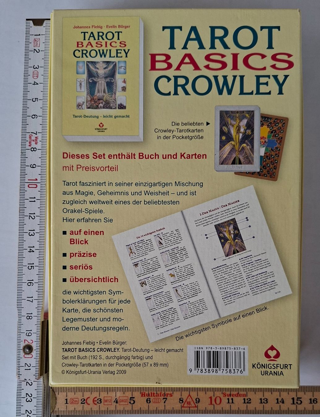 Libri: Komplettes Tarot Basics Crowley Set mit Buch und Karten – Usato da Opfikon venduto da Diversamente 1