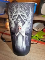 Tisch- Lampe Gothik mit Engel , elektrisch