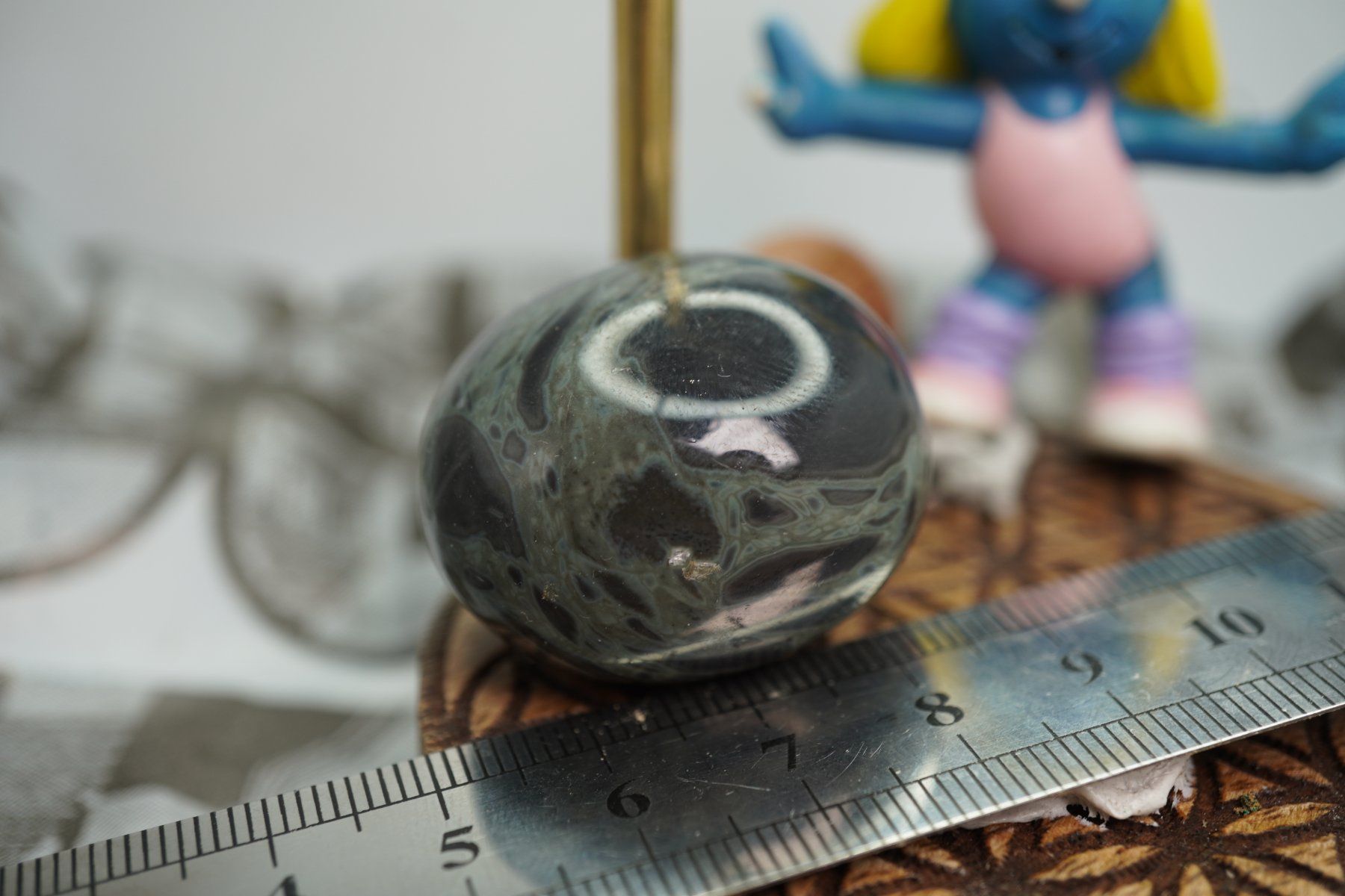Minerali & Pietre curative: Spiderweb Obsidian Mexico   Rarität    ab 10.- – Nuovo e nell'imballaggio originale da Eschenbach SG venduto da topstone 1