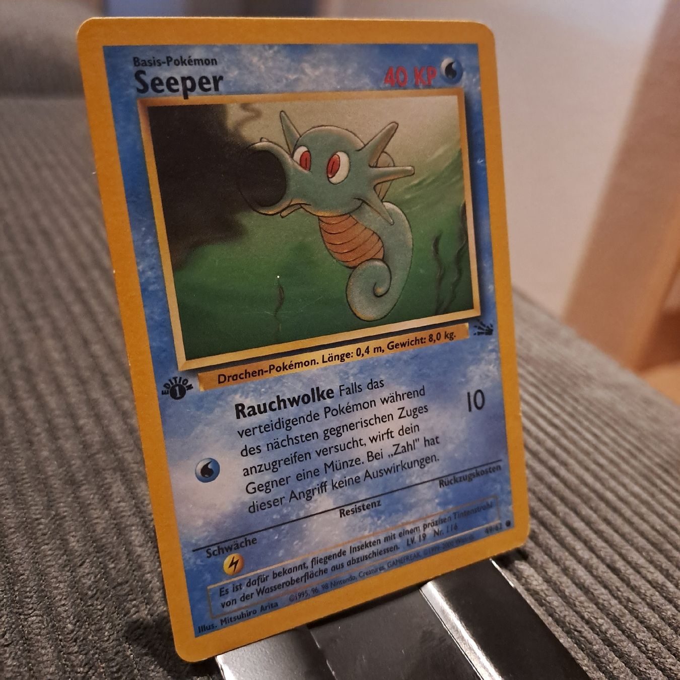 Pokémon Carte collezionabili: Seeper 1. Edition, Fossil 49/62 – Usato da Düdingen venduto da Ruge91 1