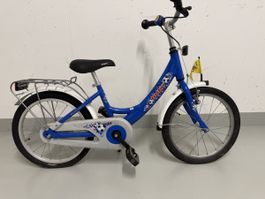 Kinderfahrrad Puky Blau Fussball 16 Zoll gebraucht