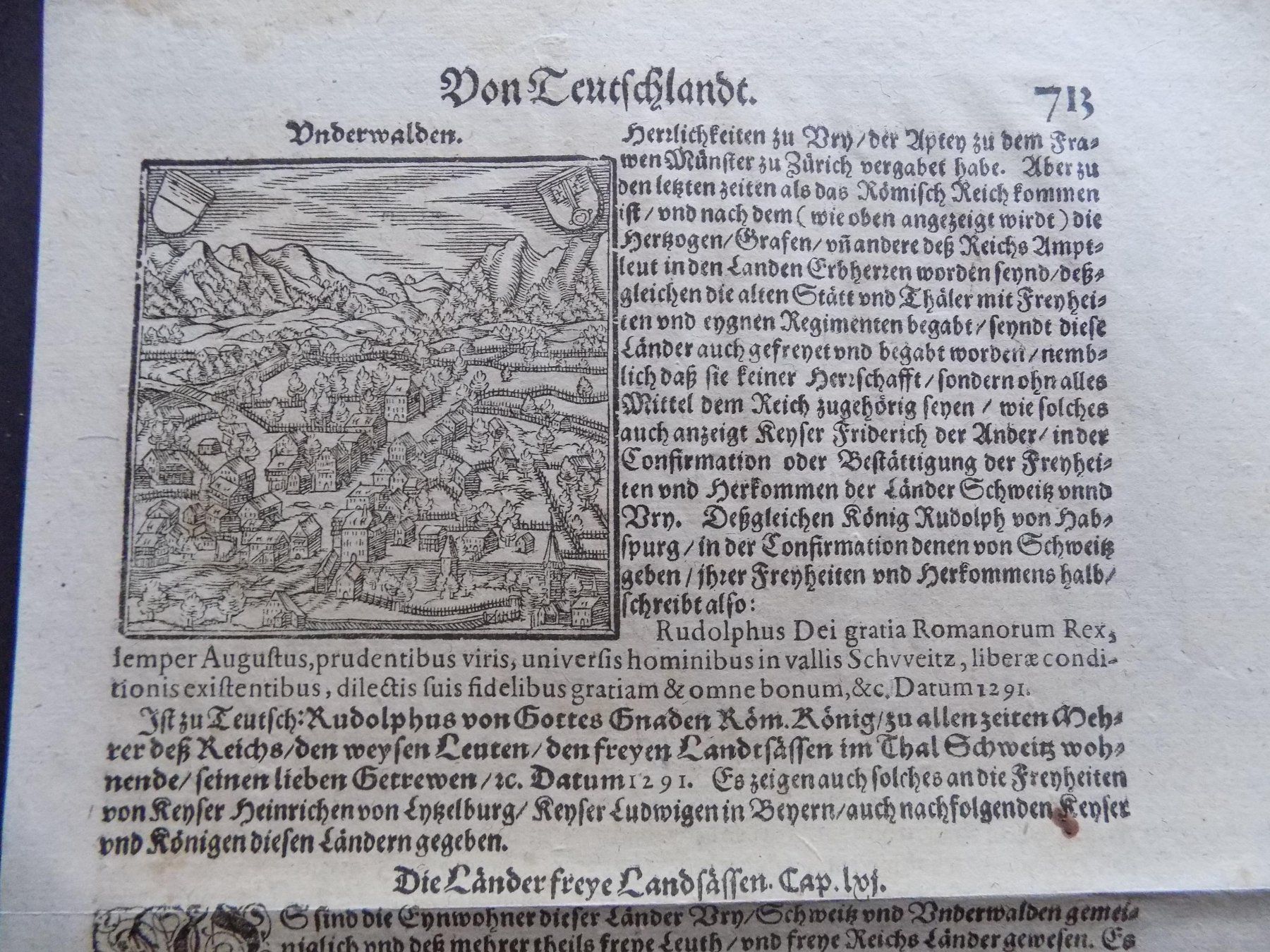 Incisioni: Unterwalden Sarnen – Usato da Risch venduto da Rischli15 6