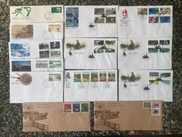 KANADA 7 CANADA 12 top Briefe
