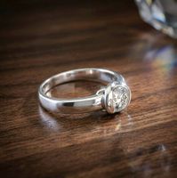 Elegant und Zeitlos Silberring (925)-Neu