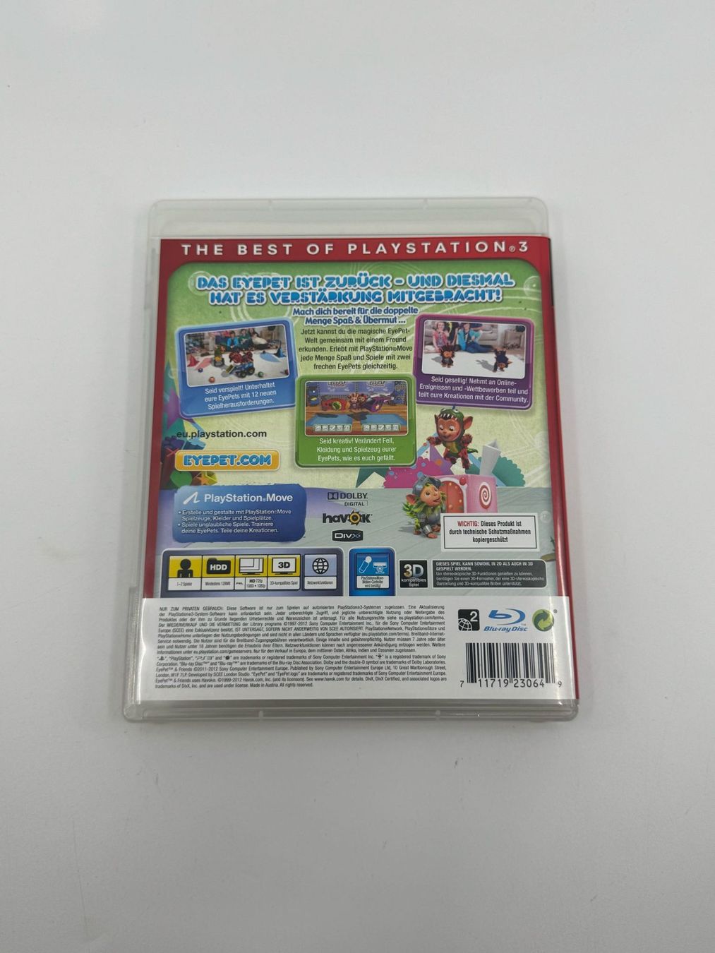 Giochi: EyePet & Friends (PS3) – Usato da Herisau venduto da Seyashop1 2
