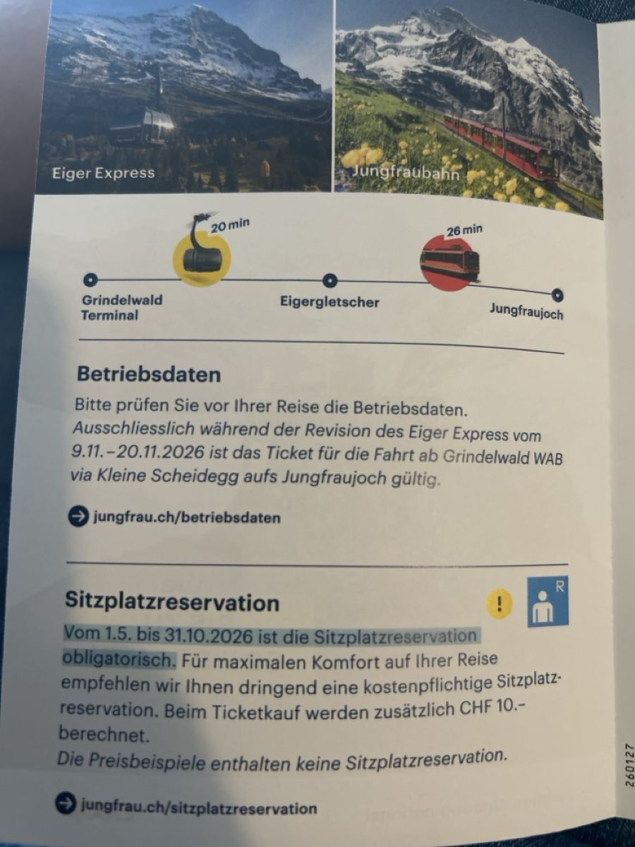Buoni: Jungfraujoch 50% – Nuovo (secondo la descrizione) da Kerns venduto da mar_2fxp 1