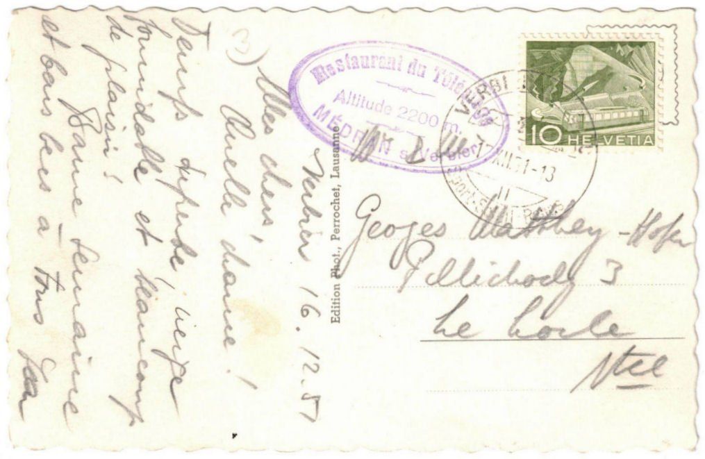 Cartoline postali: Verbier - Sessellift Ruinettes – Usato da Binningen venduto da Mountainrider 1