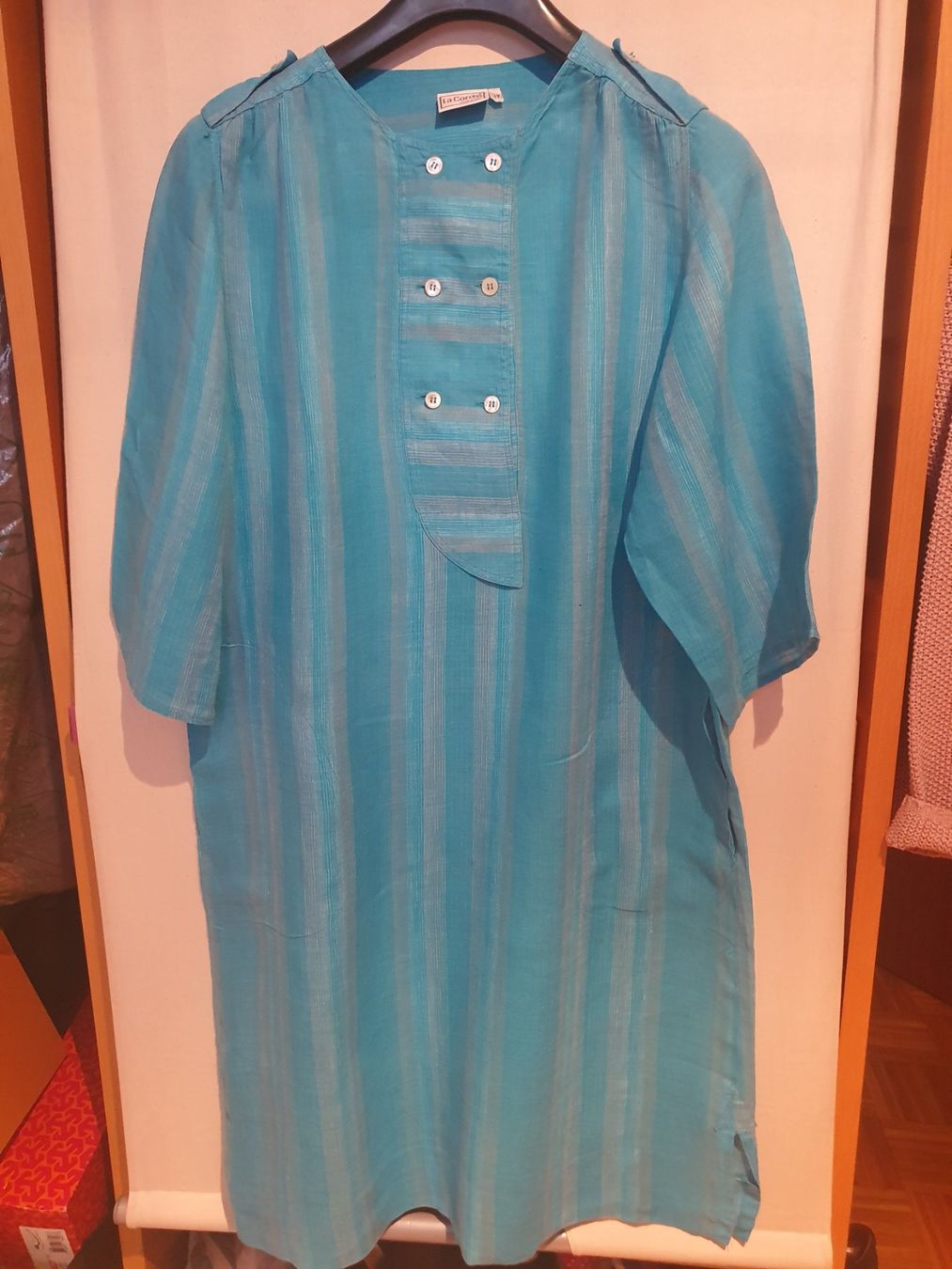 Kleider: Abito in lino 100% tg. L by LA CORDE' – Gebraucht aus Chiasso von Ann58