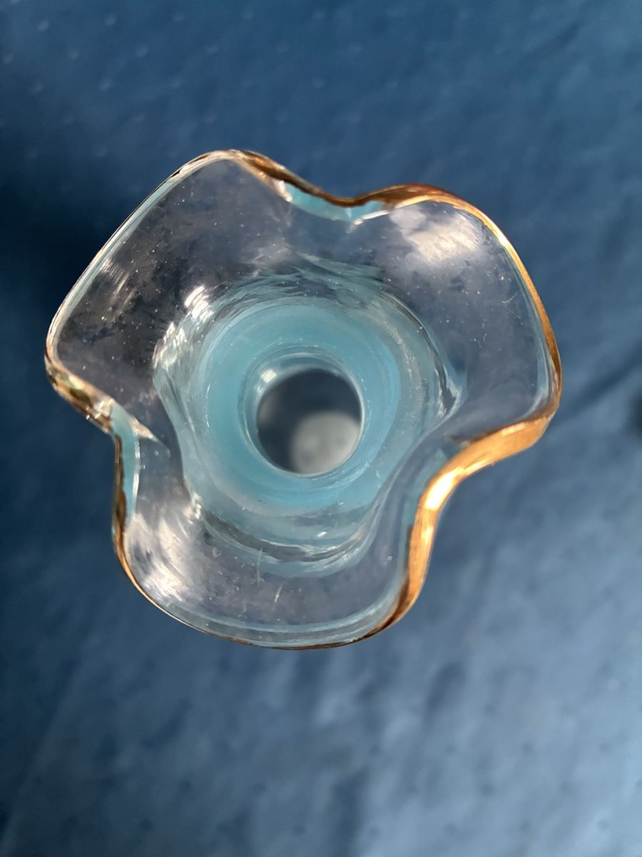 Caraffe: antikes Liqueurservice, hellblau – Usato da Dornach venduto da Rosengarten 6
