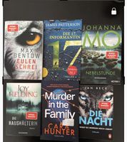 6 Thriller TB über 2500 Seiten Spannung