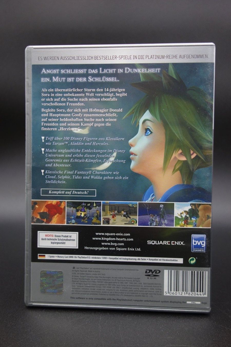 Sony Spiele: Kingdom Hearts, PS 2 Spiel, Platinum Edition – Gebraucht aus Wil SG von Donaldus 1