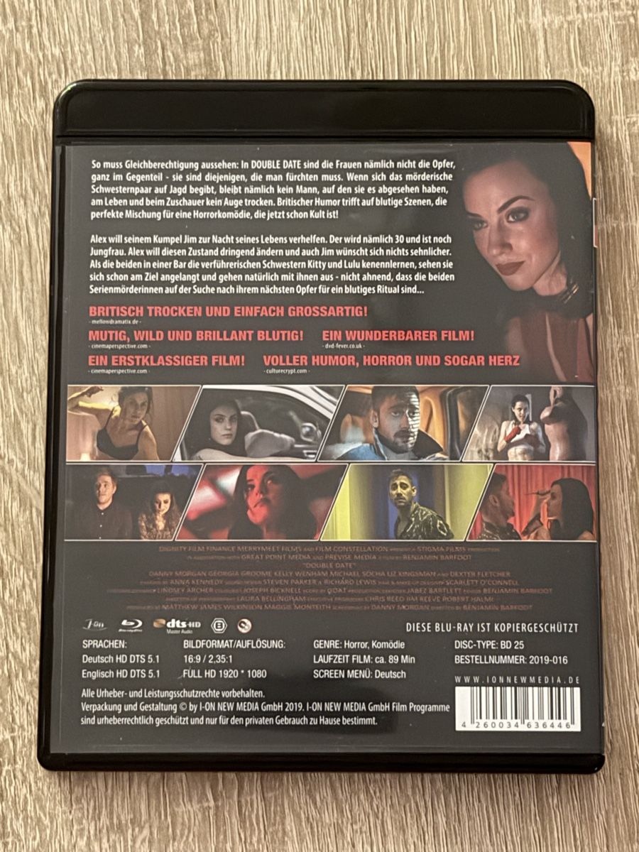 Tutti i DVDs: Double Date - Bluray wie neu – Nuovo (secondo la descrizione) da Stein am Rhein venduto da ricks0r 1