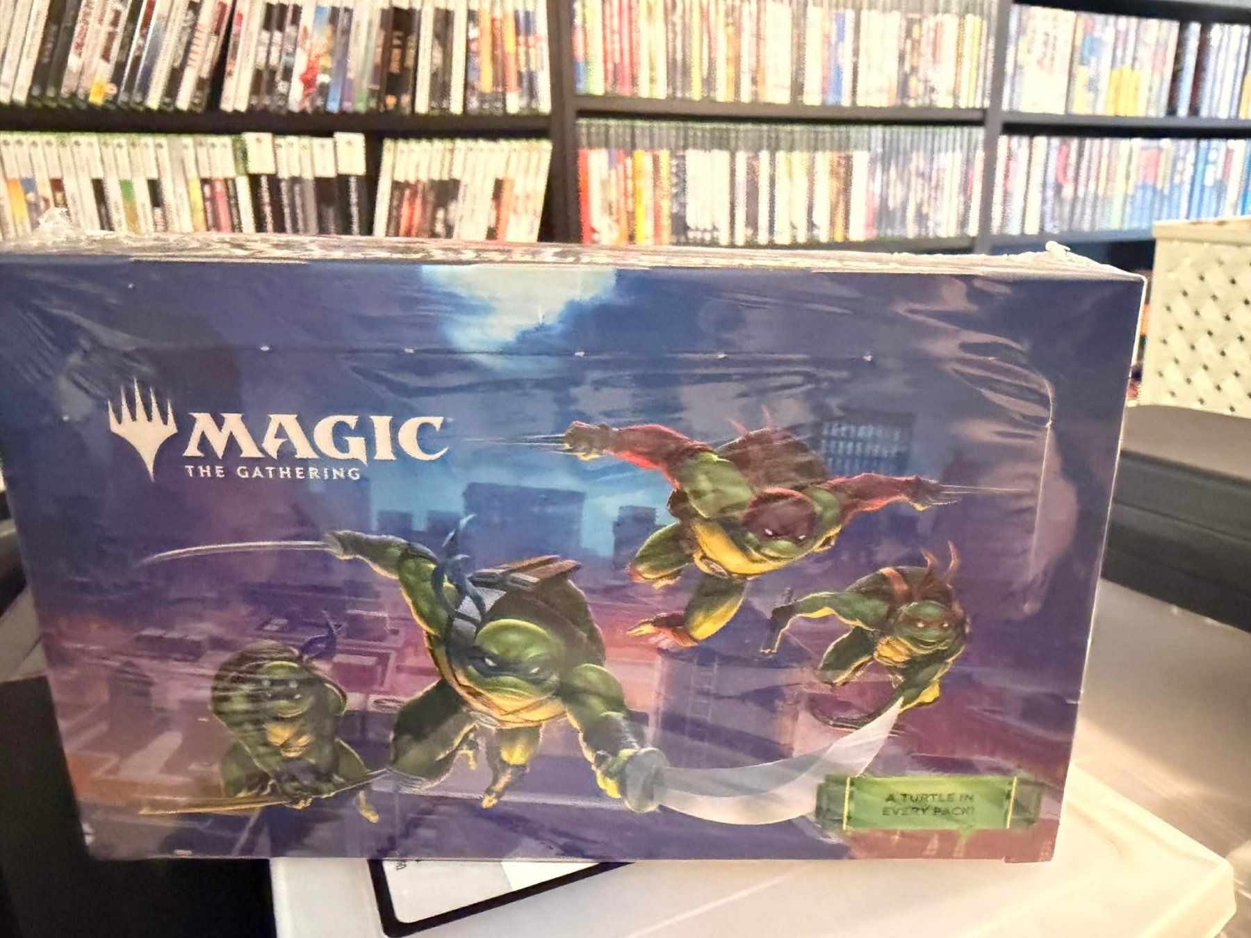 Magic The Gathering Carte collezionabili: Magic the Gathering TMNT Turtles play booster set EN – Nuovo e nell'imballaggio originale da Giubiasco venduto da Ticinerd