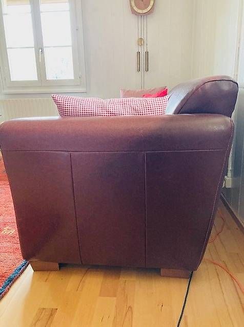 Sofas: Ledersofa italienisches Design – D'occasion à Roggliswil par DaCarmo 3
