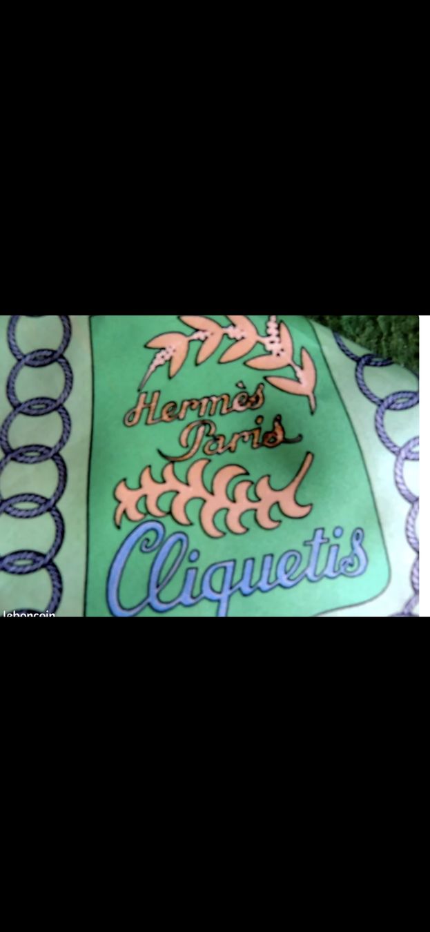 Hermès Foulard & Sciarpe: Hermès Seidentuch "Cliquetis", top Zustand, – Usato da Ibach venduto da ole_6whn 5