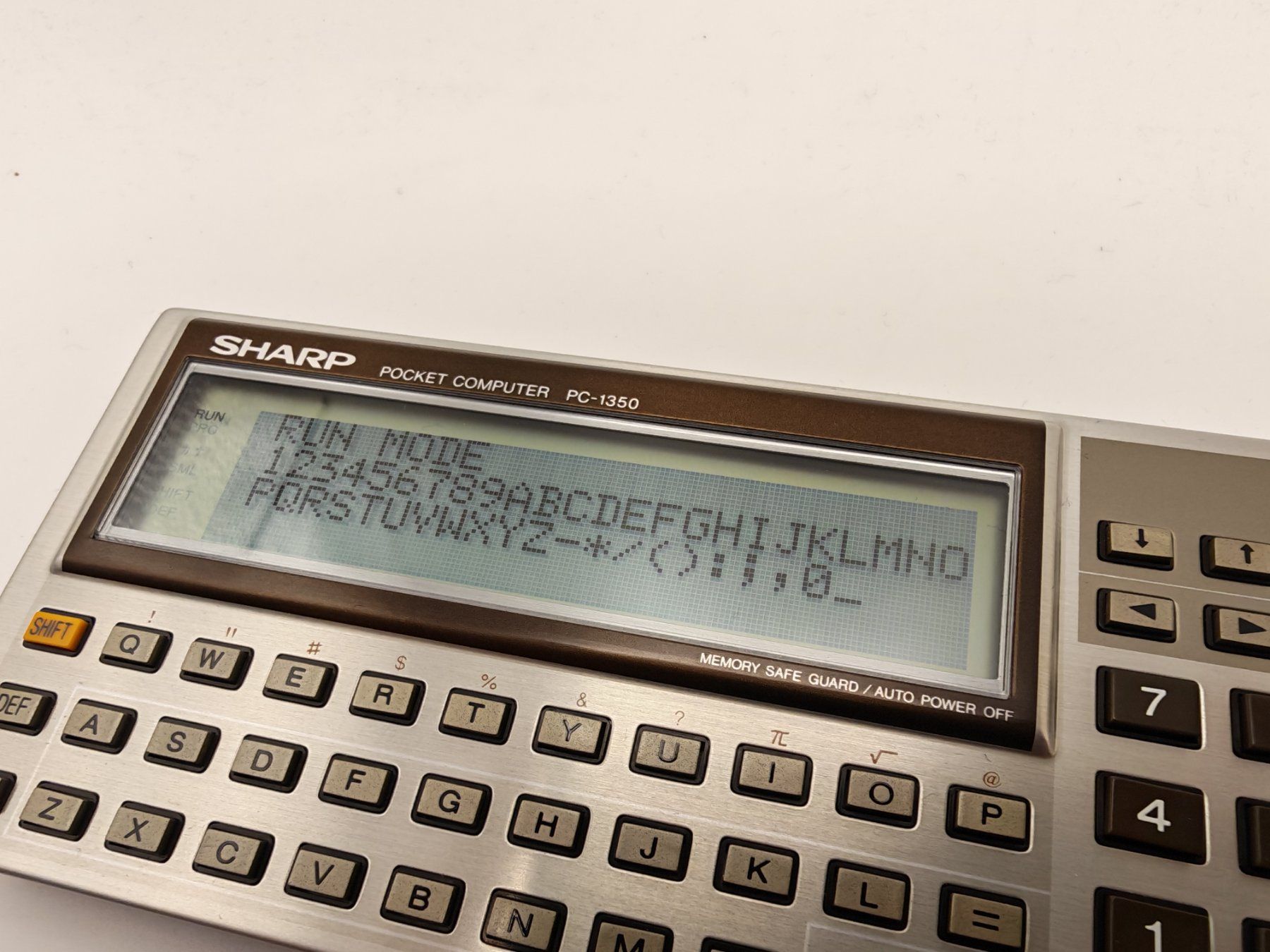 Sharp Calcolatrici tascabili: Sharp Pocket Computer PC-1350 – Usato da Thun venduto da Kankii 3