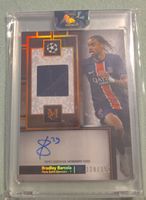 Carte signée Bradley Barcola PSG 128/150 Neuve