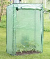 2 Gewächshäuser Frostschutz Folienhaus Stecksystem 150 cm
