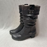 Rieker Stiefel Gr.36 gefüttert schwarz