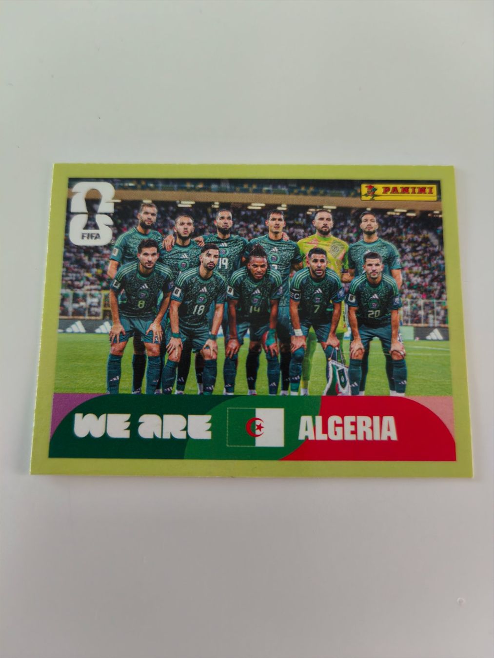 Sticker: Panini FIFA World Cup 2026 Sticker ALG 13 – Nuovo (secondo la descrizione) da Heitenried venduto da Zip111