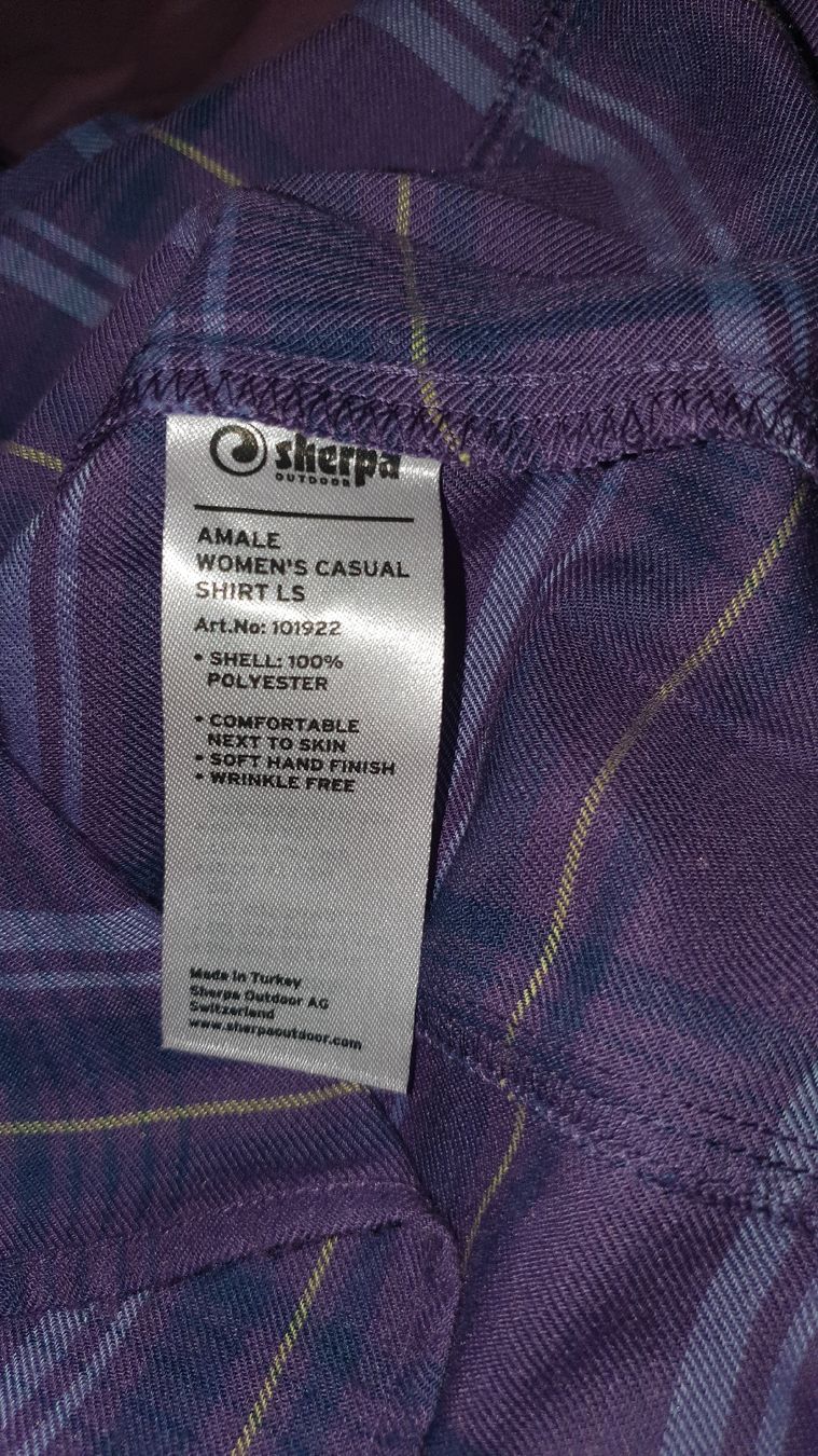 Sherpa Camicette: Sherpa Damenhemd, Gr L, neu – Nuovo e nell'imballaggio originale da Muttenz venduto da pixopus 4