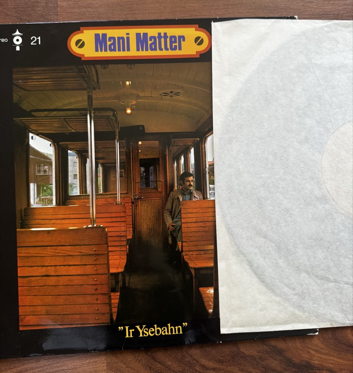 Dischi in vinile: Mani Matter -Ir Ysebahn - LP - 70s – Usato da Rorbas venduto da BlackstarRecords 2