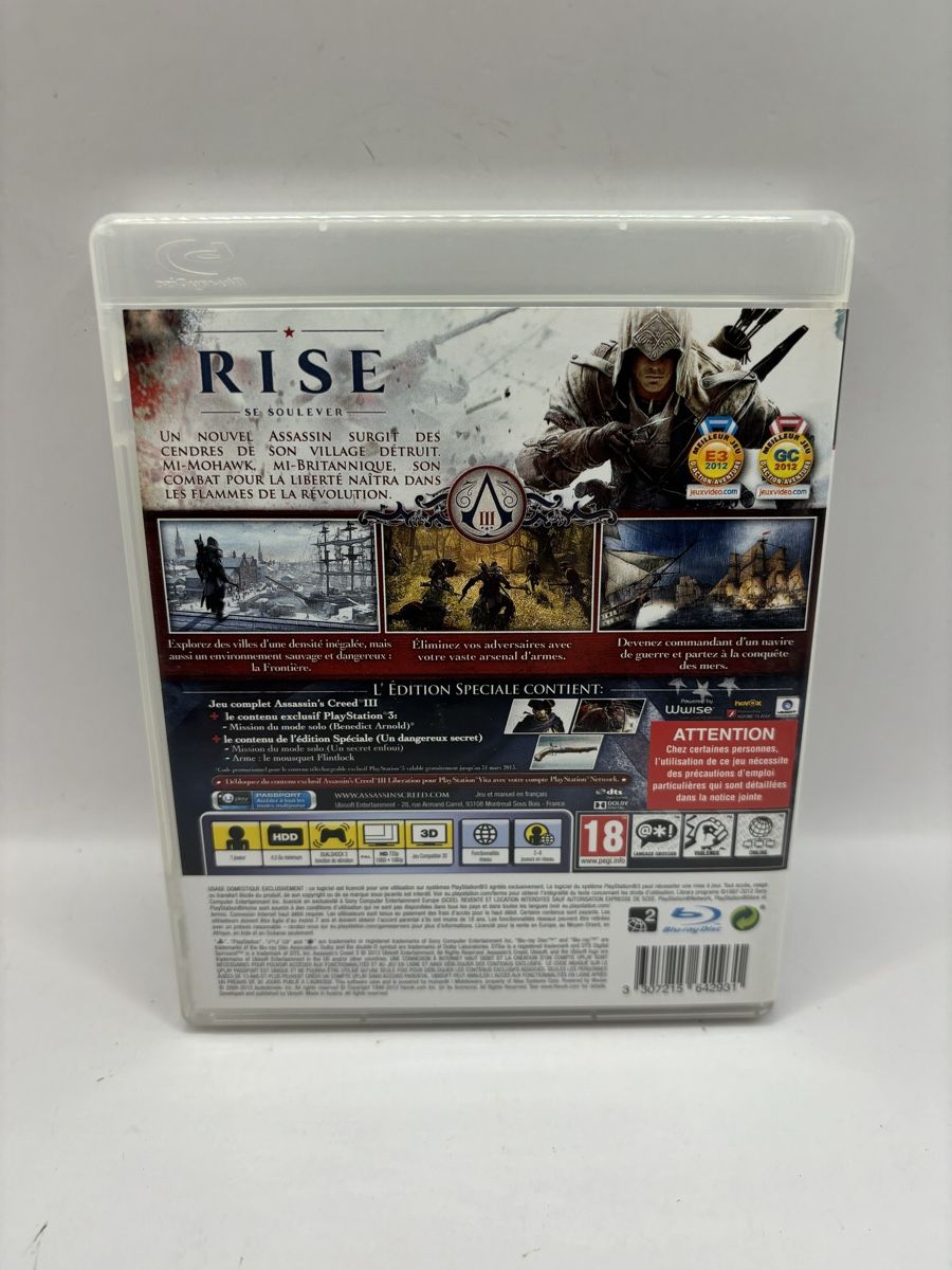 Giochi: Assassin's Creed III PS3 Edition Spéciale – Usato da Genève venduto da sho_67qj 1