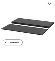 IKEA Nordli Top & Plinth Anthracite (Deckplatte und Sockel)