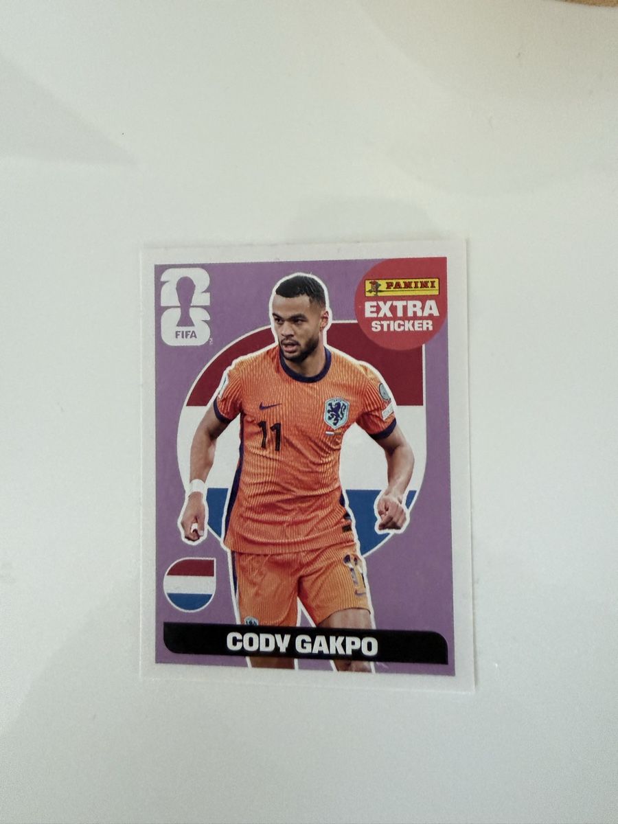 Panini Carte collezionabili: Extra sticker Cody Gakpo – Nuovo (secondo la descrizione) da Blignou (Ayent) venduto da fre_6gqm