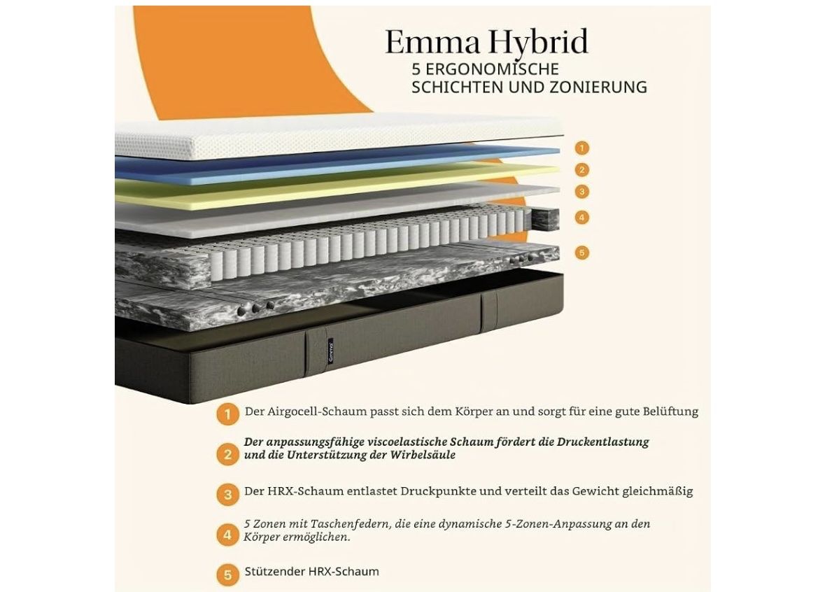 Emma Matelas: Emma Matratze in top Zustand – D'occasion à Zürich par Fabienne123 2