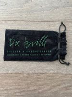 Brillenhülle/-Säcklein "Die Brille" schwarz