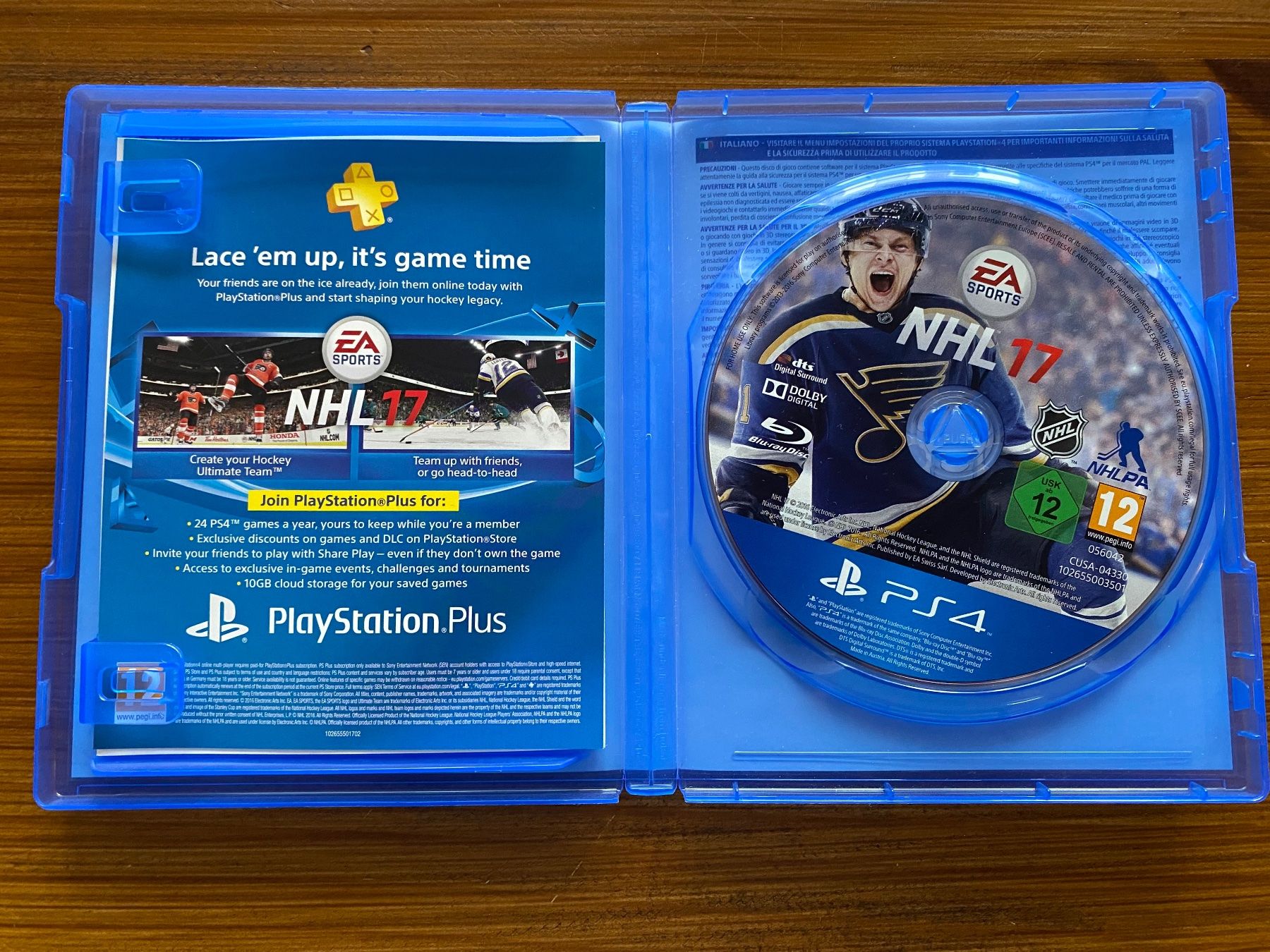 Giochi: PlayStation 4 - NHL 17 – Usato da Urdorf venduto da Bets4 2