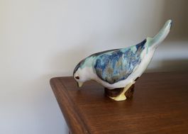 Vogel "Rheinfelder Keramik",   Breite 14cm, Höhe 12cm