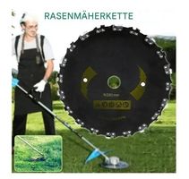 ✅ NEU Hochleistungs-Mähmesserkette für Benzintrimmer