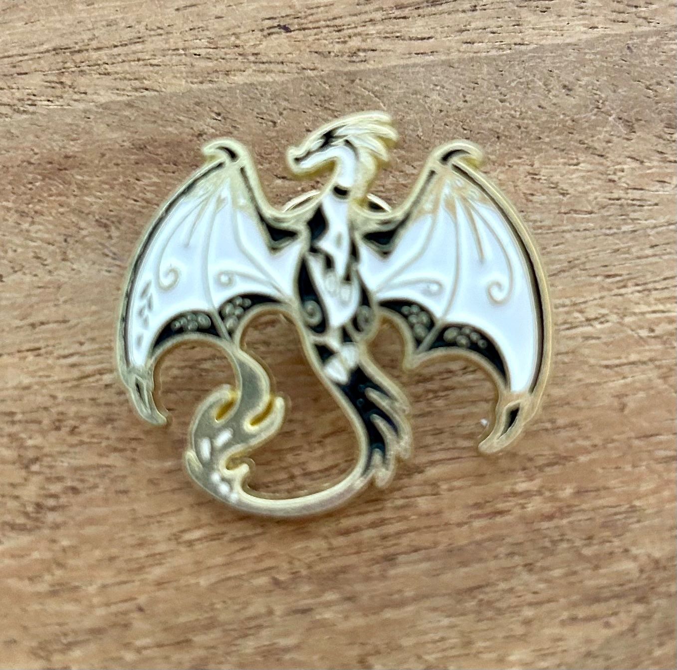 Plaketten & Abzeichen: Pin Drache Gothic / Fantasy – Neu und originalverpackt aus Geneve von vane267