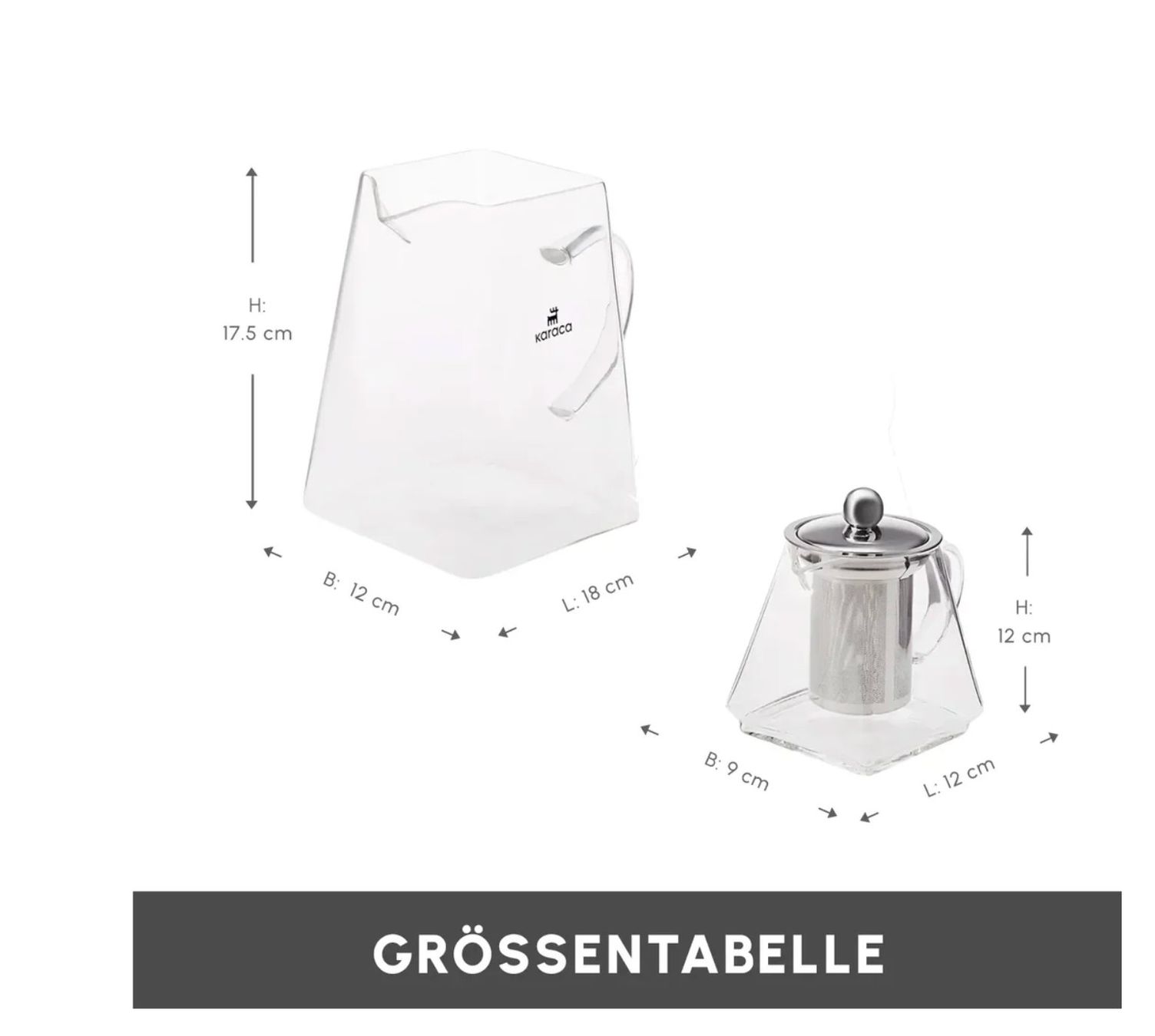 Teiere: Giza Teekanne aus Glas – Nuovo e nell'imballaggio originale da Reinach AG venduto da evimshop 4