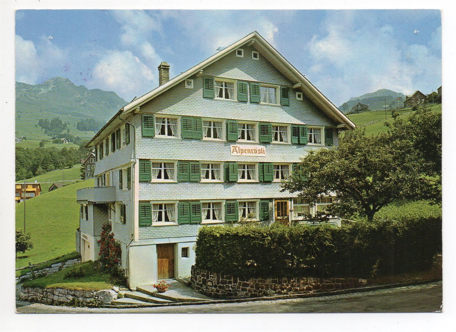 Ansichtskarten: AMDEN Privatpension Alpenrösli – Gebraucht aus Jona von philajona