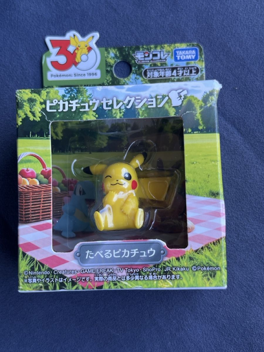 Pokémon Sammelbilder & Trading cards: Pokémon figurine modèle Eating Pikachu – Neu und originalverpackt aus Bernex von 2ziemement